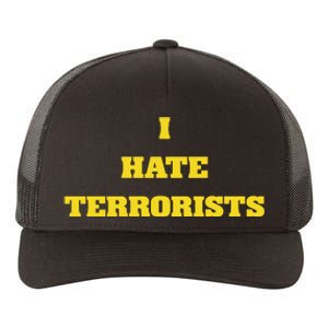 Fifthyear I Hate Terrorists Yupoong Adult 5-Panel Trucker Hat