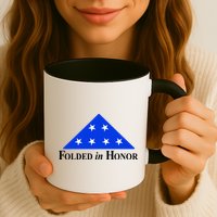 Folded In Honor Mug