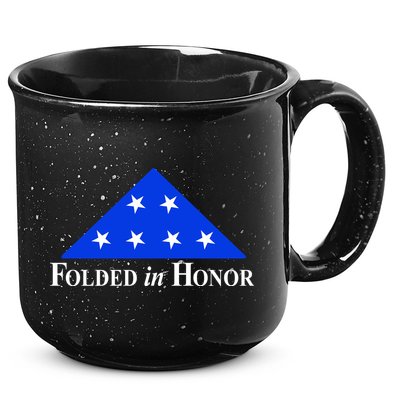 Folded In Honor 15oz Campfire Ceramic Mug
