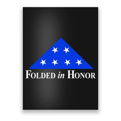 Folded In Honor Poster