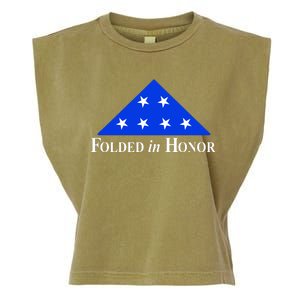 Folded In Honor Garment-Dyed Women's Muscle Tee