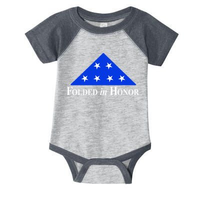 Folded In Honor Infant Baby Jersey Bodysuit