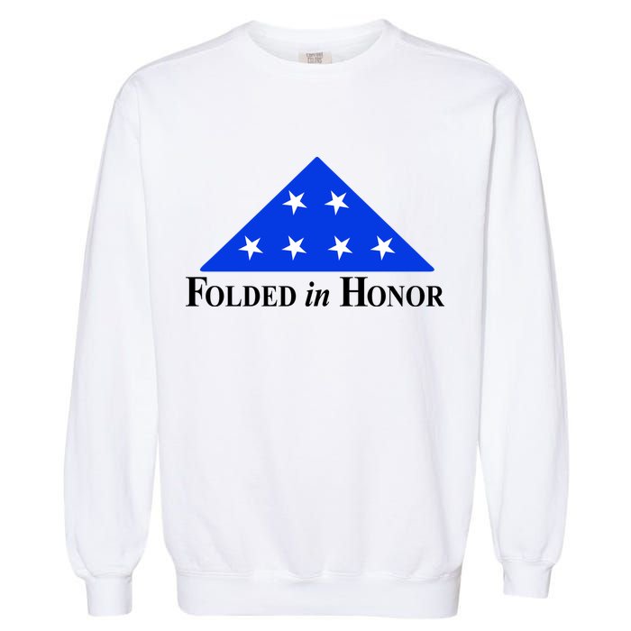 Folded In Honor Garment-Dyed Sweatshirt