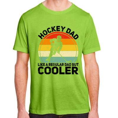 Funny Ice Hockey Dad Retro Novelty For Hockey Player Coach Cute Gift Adult ChromaSoft Performance T-Shirt