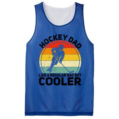 Funny Ice Hockey Dad Retro Novelty For Hockey Player Coach Cute Gift Mesh Reversible Basketball Jersey Tank