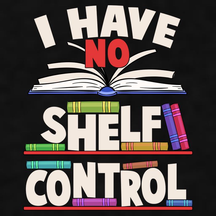 Funny I Have No Shelf Control Reading Fan Book Lover Ladies PosiCharge Tri-Blend Wicking Tank