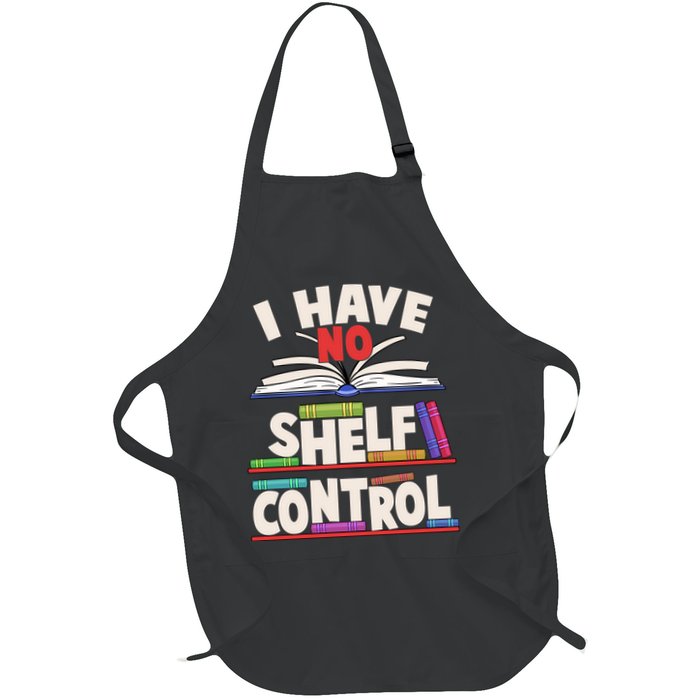 Funny I Have No Shelf Control Reading Fan Book Lover Apron