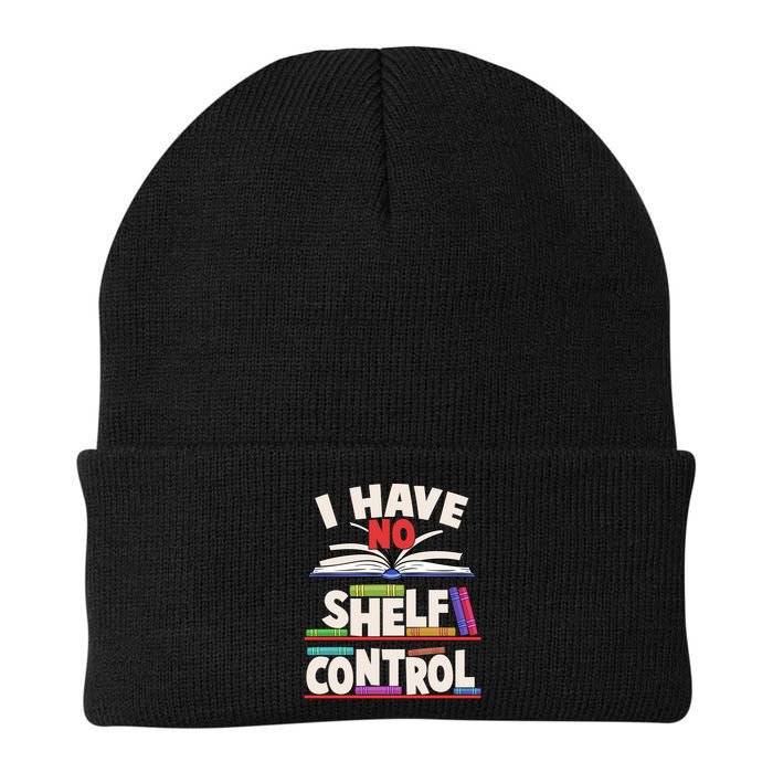 Funny I Have No Shelf Control Reading Fan Book Lover Beanie