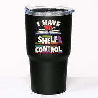 Funny I Have No Shelf Control Reading Fan Book Lover Tumbler