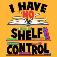 Funny I Have No Shelf Control Reading Fan Book Lover Cooling Performance Long Sleeve Crew