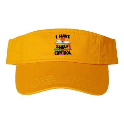 Funny I Have No Shelf Control Reading Fan Book Lover Visor