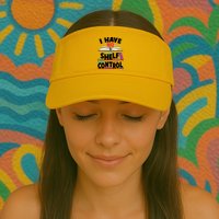 Funny I Have No Shelf Control Reading Fan Book Lover Visor