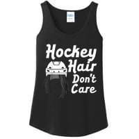 Funny Ice Hockey For Women Girls Field Hockey Helmet Hair Ladies Essential Tank