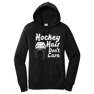 Funny Ice Hockey For Women Girls Field Hockey Helmet Hair Women's Pullover Hoodie