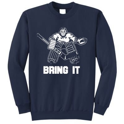 Funny Ice Hockey Player Gift Goalie Apparel Graphic Sweatshirt