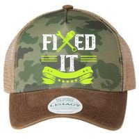 Fixed It Handy Mr Fix It Repair Fixing Tinkerer Gift Legacy Tie Dye Trucker Hat