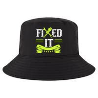 Fixed It Handy Mr Fix It Repair Fixing Tinkerer Gift Cool Comfort Performance Bucket Hat