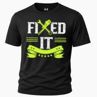 Fixed It Handy Mr Fix It Repair Fixing Tinkerer Gift Performance Shirt