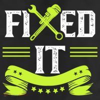 Fixed It Handy Mr Fix It Repair Fixing Tinkerer Gift Adult Drive Performance Visor