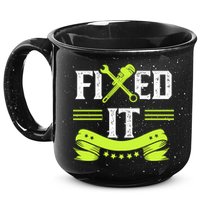 Fixed It Handy Mr Fix It Repair Fixing Tinkerer Gift 15oz Campfire Ceramic Mug