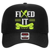 Fixed It Handy Mr Fix It Repair Fixing Tinkerer Gift Hat