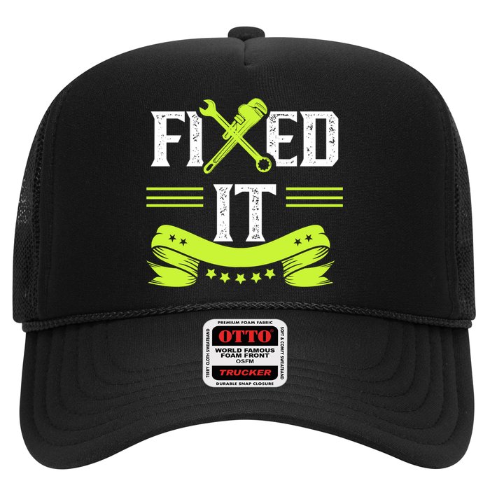 Fixed It Handy Mr Fix It Repair Fixing Tinkerer Gift Hat