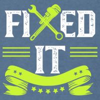 Fixed It Handy Mr Fix It Repair Fixing Tinkerer Gift Garment-Dyed Sweatshirt