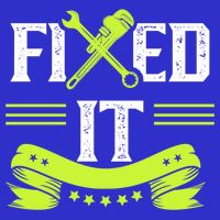 Fixed It Handy Mr Fix It Repair Fixing Tinkerer Gift Button