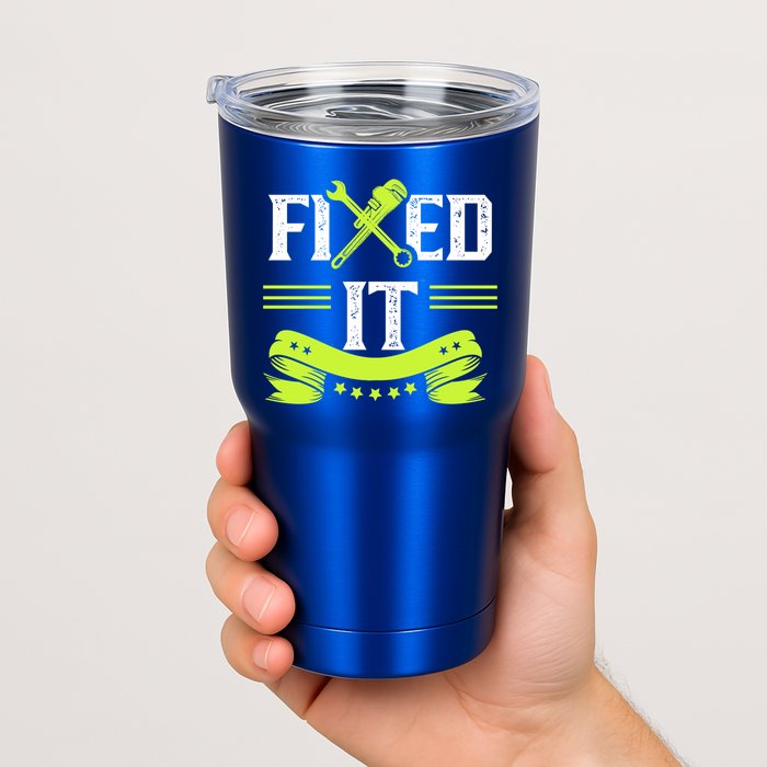 Fixed It Handy Mr Fix It Repair Fixing Tinkerer Gift Tumbler
