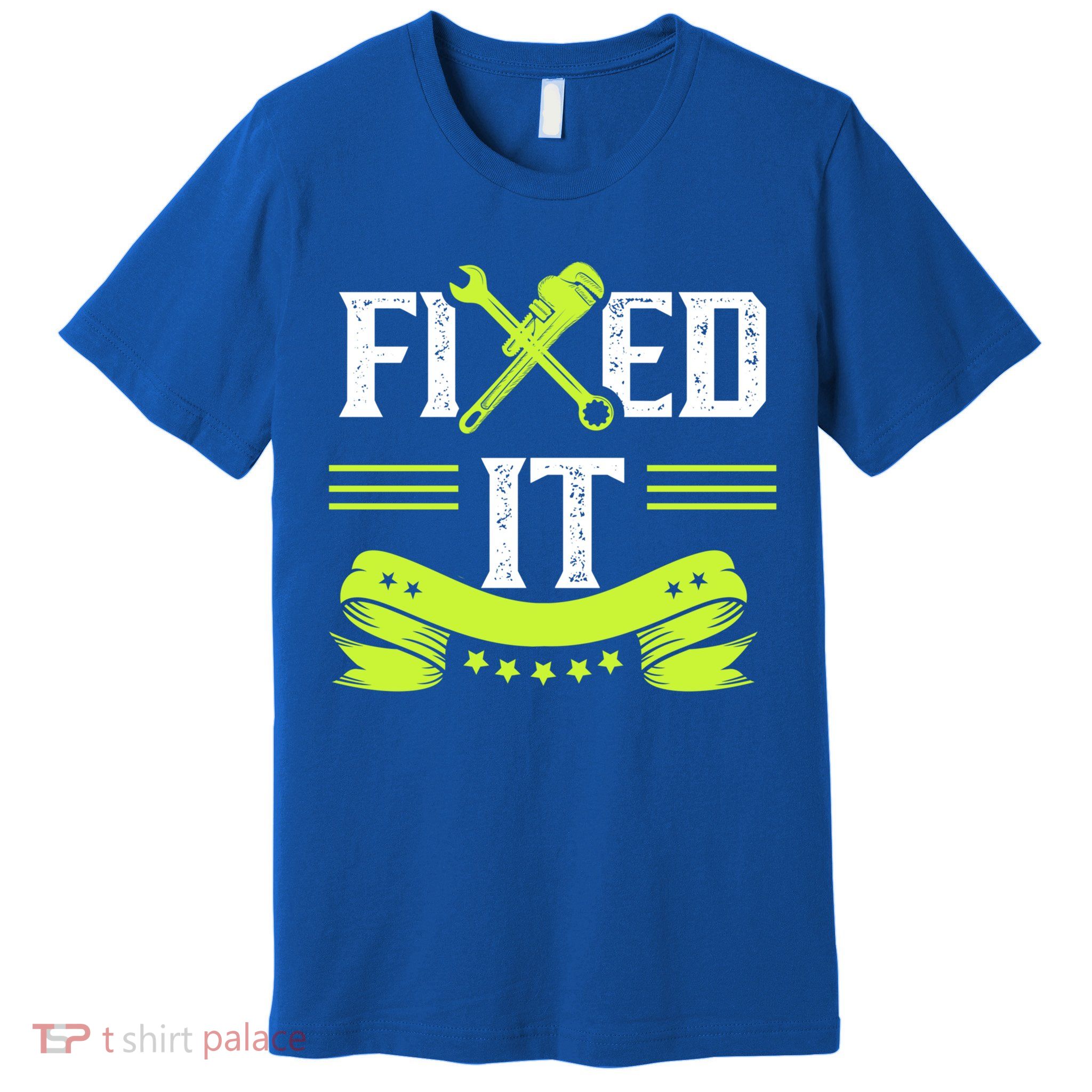 Fixed It Handy Mr Fix It Repair Fixing Tinkerer Gift Premium T-Shirt