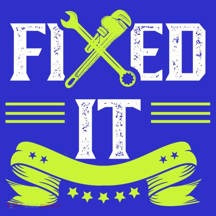 Fixed It Handy Mr Fix It Repair Fixing Tinkerer Gift Pom Pom 12in Knit Beanie