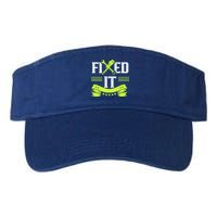 Fixed It Handy Mr Fix It Repair Fixing Tinkerer Gift Visor