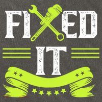 Fixed It Handy Mr Fix It Repair Fixing Tinkerer Gift Cotton Canvas Backpack