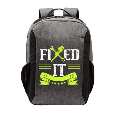 Fixed It Handy Mr Fix It Repair Fixing Tinkerer Gift Vector Backpack