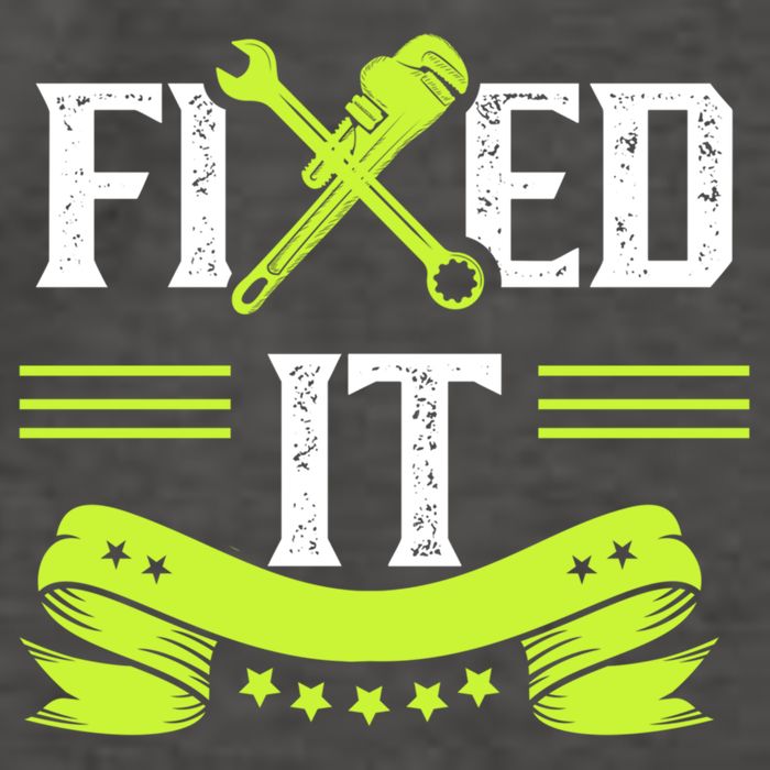 Fixed It Handy Mr Fix It Repair Fixing Tinkerer Gift Vector Backpack