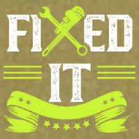 Fixed It Handy Mr Fix It Repair Fixing Tinkerer Gift Garment-Dyed Women's Muscle Tee