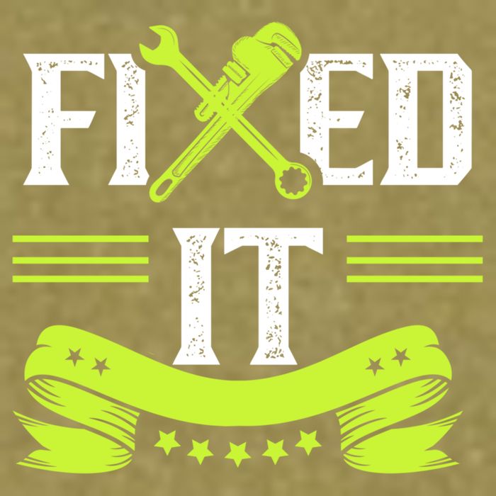 Fixed It Handy Mr Fix It Repair Fixing Tinkerer Gift Garment-Dyed Women's Muscle Tee