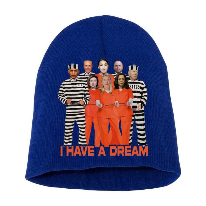 Funny I Have A Dream Short Acrylic Beanie