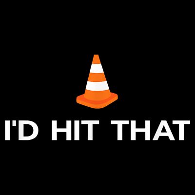 Funny I'd Hit That Traffic Cone Pun T-Shirt