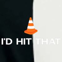 Funny I'd Hit That Traffic Cone Pun Infant Baby Jersey Bodysuit
