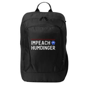 Funny Impeach Humdinger City Backpack