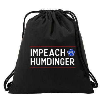 Funny Impeach Humdinger Drawstring Bag