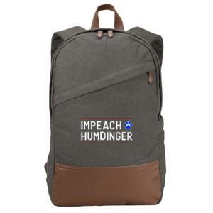 Funny Impeach Humdinger Cotton Canvas Backpack