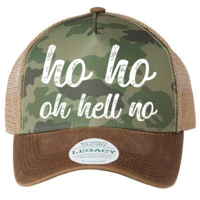 Funny I Hate Christmas Ho Ho Oh Hell No Its Too Early Cool Gift Legacy Tie Dye Trucker Hat