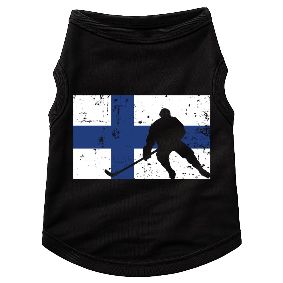 Finland Ice Hockey Finnish Suomi Flag Supporter Team Fan Great Gift Doggie Tank