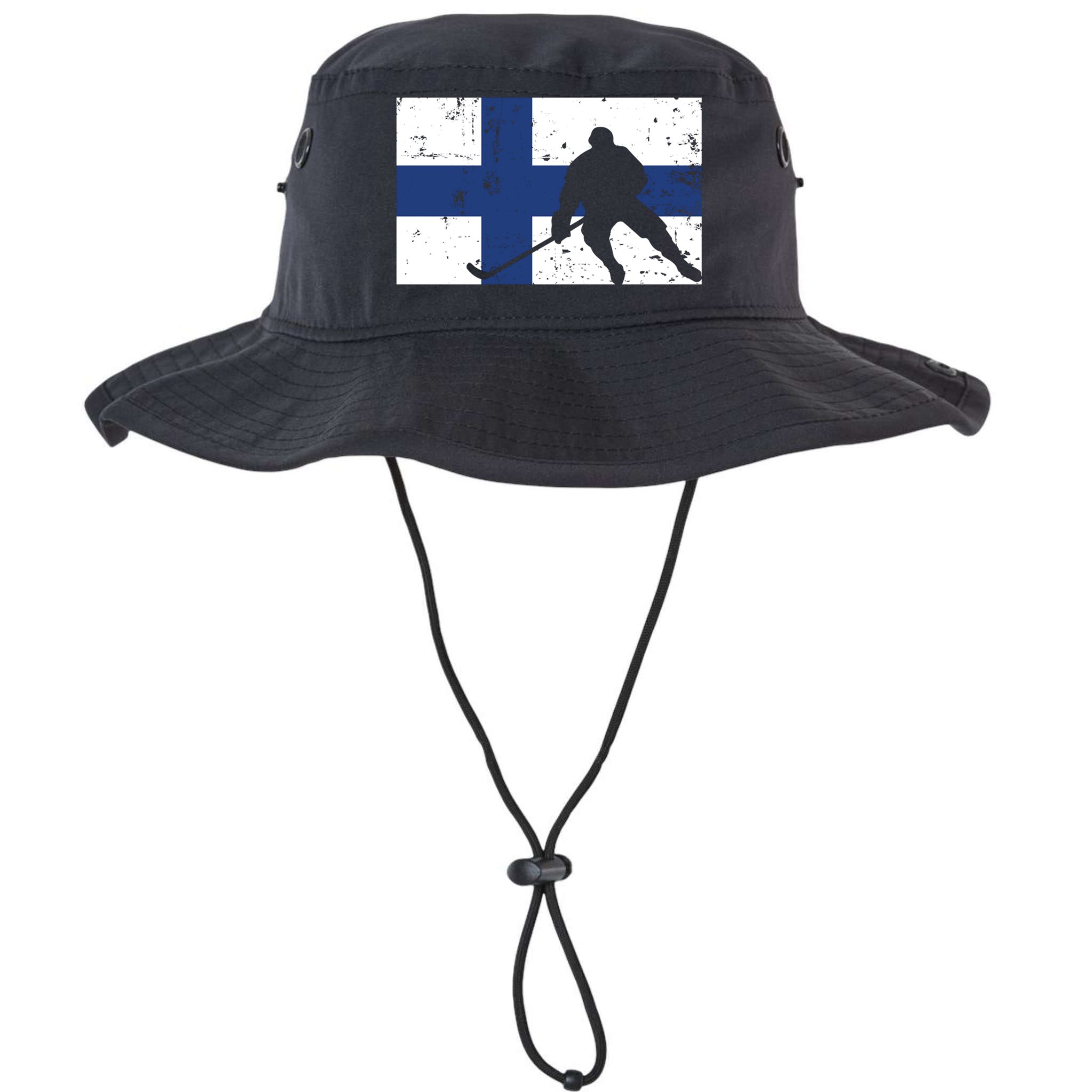 Finland Ice Hockey Finnish Suomi Flag Supporter Team Fan Great Gift Bucket Hat
