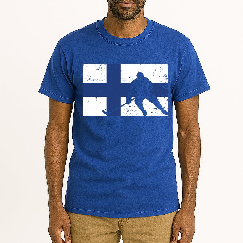Finland Ice Hockey Finnish Suomi Flag Supporter Team Fan Great Gift Tall T-Shirt
