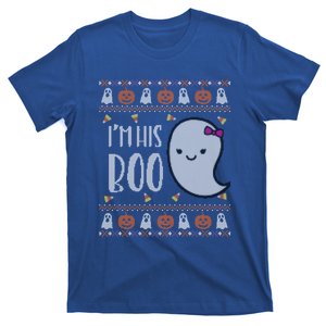 Funny IM His Boo Matching Gift Ugly Halloween Gift T-Shirt