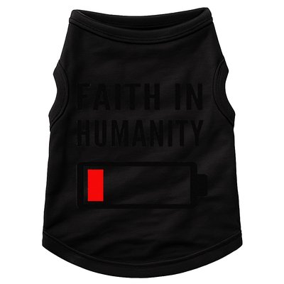 Faith In Humanity Low Battery Pessimistic News Meme Design Doggie Tank