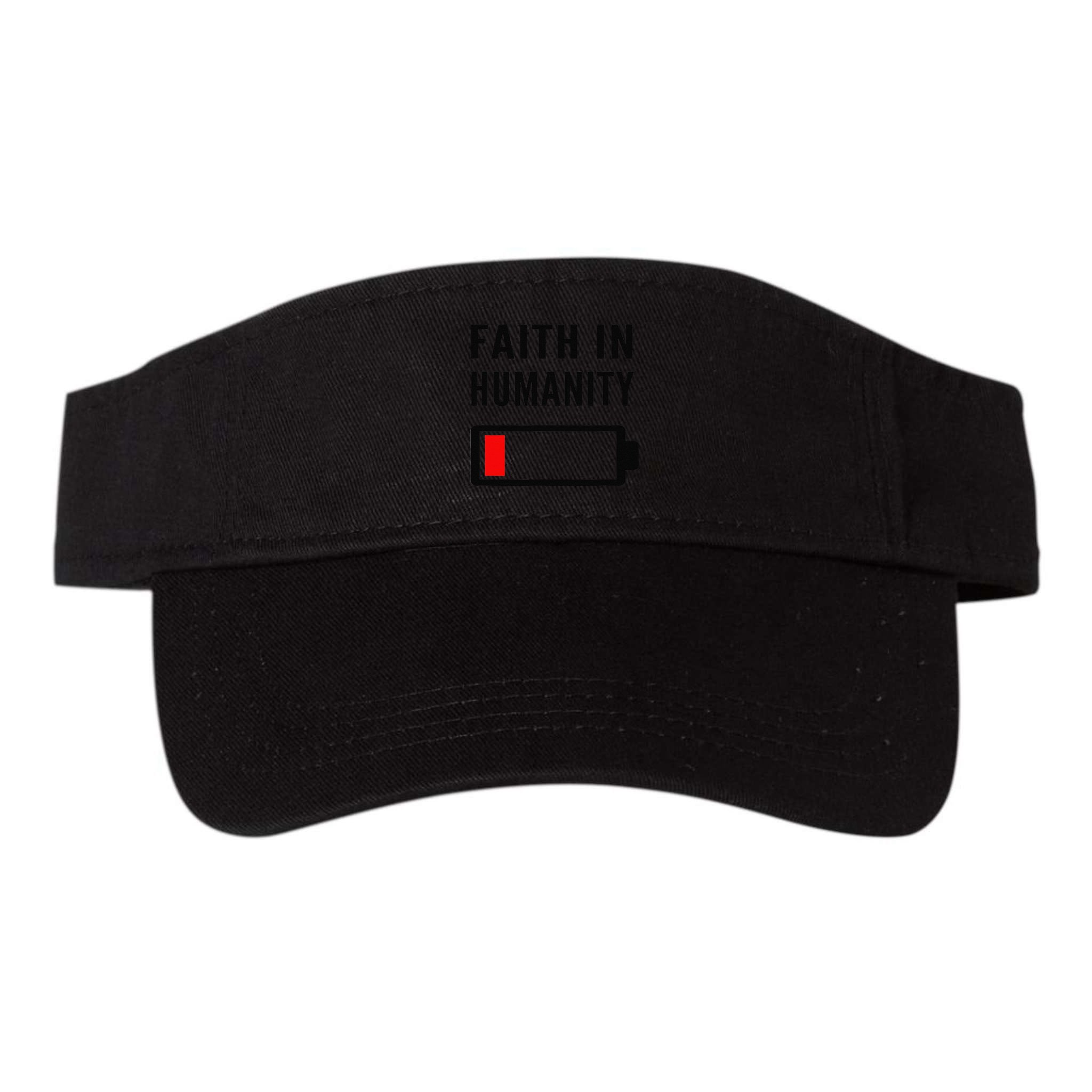Faith In Humanity Low Battery Pessimistic News Meme Design Visor